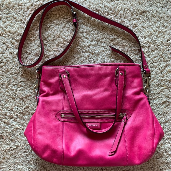 Coach Hot Pink bag - Picture 1 of 4